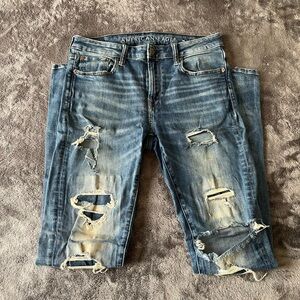 Men’s American Eagle Ripped Skinny Jeans